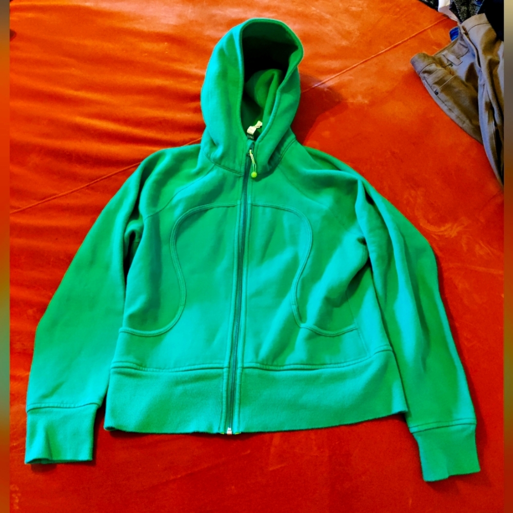 Lululemon Green Hoodie Sweatshirt